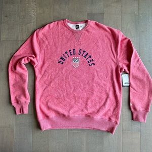 TEAM USA Women’s Soccer Sweatshirt Top L